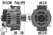 209227 generátor OEM ERA