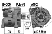 209229 generátor OEM ERA