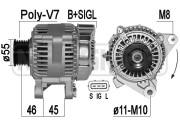 209384 generátor OEM ERA