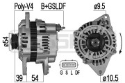 209514A ERA alternátor 209514A ERA