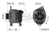 210169R ERA alternátor 210169R ERA