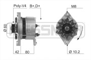 210182R ERA alternátor 210182R ERA