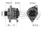 210201R ERA alternátor 210201R ERA