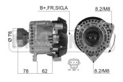 210366 generátor OEM ERA