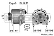 210791 generátor OEM ERA