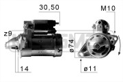 220654 Startér OEM ERA