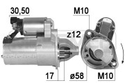 221000 Startér OEM ERA