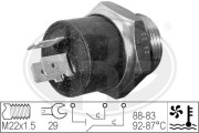 330203 ERA teplotný spínač ventilátora chladenia 330203 ERA