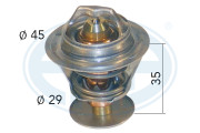 350219 ERA termostat chladenia 350219 ERA