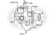 350257 ERA termostat chladenia 350257 ERA