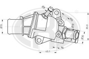 350271 ERA termostat chladenia 350271 ERA