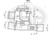 350317 ERA termostat chladenia 350317 ERA