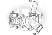 350361 ERA termostat chladenia 350361 ERA