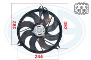 352079 ERA ventilátor chladenia motora 352079 ERA