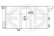 667005 ERA kondenzátor klimatizácie 667005 ERA