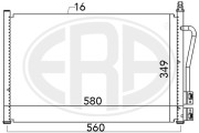 667007 ERA kondenzátor klimatizácie 667007 ERA