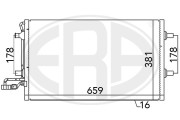 667027 Kondenzátor, klimatizace ERA