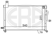 667097 Kondenzátor, klimatizace ERA