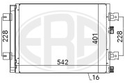 667130 ERA kondenzátor klimatizácie 667130 ERA