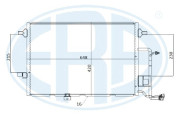 667217 ERA kondenzátor klimatizácie 667217 ERA
