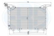 667224 Kondenzátor, klimatizace ERA