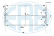 667276 ERA kondenzátor klimatizácie 667276 ERA