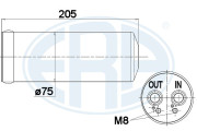 668004 ERA vysúżač klimatizácie 668004 ERA