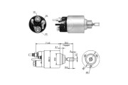 ZM1379 Elektromagnetický spínač, startér ERA