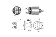 ZM1710 Elektromagnetický spínač, startér ERA