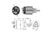 ZM573C Elektromagnetický spínač, startér ERA