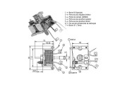 ZM904 ERA elektromagnetický spínač pre żtartér ZM904 ERA