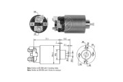 ZM4698C Elektromagnetický spínač, startér ERA