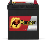 013540260101 BANNER Startovací baterie 12V / 40Ah / 330A - pravá (Power Bull) | 013540260101 (P40 26 ASIA) Banner