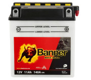 020511130100 BANNER Motobaterie YB10L-B / 12V / 11Ah / 140A (Bike Bull) | 020511130100 (511 13) BannerPool