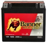 021518210100 BANNER Motobaterie YTX20L-BS / 12V / 18Ah / 250A (Bike Bull AGM) | 021518210100 (AGM 518 21) BannerPool