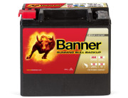 025514000101 12Ah baterie, 200A, levá BANNER Running Bull AGM BACKUP 150x88x145 51400 Banner