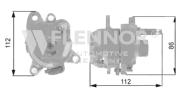 FS27911 FLENNOR napínacia kladka rebrovaného klinového remeňa FS27911 FLENNOR