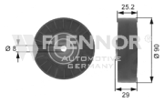 FU20909 FLENNOR vratná/vodiaca kladka rebrovaného klinového remeňa FU20909 FLENNOR