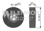 FU21993 Napínací kladka, žebrovaný klínový řemen FLENNOR