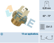 37080 FAE teplotný spínač ventilátora chladenia 37080 FAE