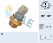 37700 FAE teplotný spínač ventilátora chladenia 37700 FAE