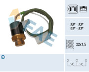37830 FAE teplotný spínač ventilátora chladenia 37830 FAE