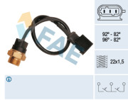 38260 FAE teplotný spínač ventilátora chladenia 38260 FAE