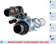 5337180 Termostat, chladivo FAE