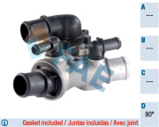 5344380 Termostat, chladivo FAE