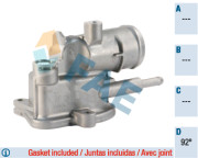 5350392 Termostat, chladivo FAE