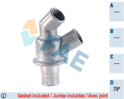 5351079 Termostat, chladivo FAE