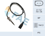 68056 Cidlo, teplota vyfukovych plynu FAE