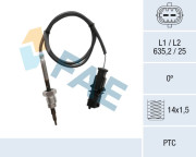 68061 Cidlo, teplota vyfukovych plynu FAE