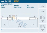 74229 FAE żeraviaca sviečka 74229 FAE